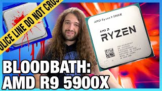 Multikill AMD Ryzen 9 5900X CPU Review amp Benchmarks  Gaming Workstation Overclocking [upl. by Los]