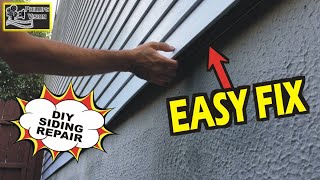 How To Fix Loose Vinyl Siding Phillips Vision Episode  53 [upl. by Leopold209]