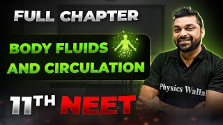 Body Fluids and Circulation FULL CHAPTER  Class 11th Zoology  Arjuna NEET [upl. by Bordie]