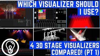 Which Visualizer Should I Use  4 3d Stage Visualizers Compared Pt 1 [upl. by Kata]