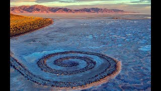 SPIRAL JETTY  Robert Smithson 1970  For Utah State Magazine [upl. by Gottuard]