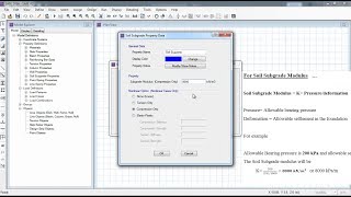 CSI SAFE  04 Define Soil Subgrade Modulas Allowable bearing pressure and settlement [upl. by Korie]