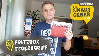 Fernzugriff auf die FRITZBox – so geht’s mit einem MyFRITZ Konto  kurz amp smart [upl. by Burrow908]