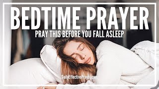 Prayer For Bedtime  Bedtime Prayer That Works [upl. by Yatnuahs]