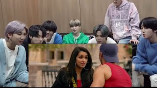 BTS reaction to bollywood songLAGDI LAHORE DI songBTS reaction to Indian songsBTS army India [upl. by Josler24]