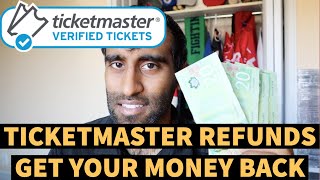 THE COMPLETE GUIDE ON HOW TO REQUEST A REFUND ON TICKETMASTER [upl. by Annoyi781]