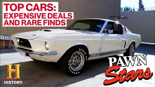 Pawn Stars TOP 5 CLASSIC CARS Rare Finds amp Big  Deals  History [upl. by Ynohtona]