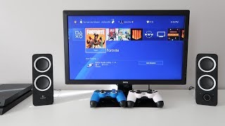 How to CONNECT PC Speakers to PS4 EASY [upl. by Gustavo52]