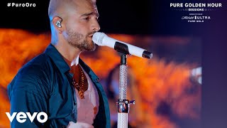 Maluma  Hawái Live From Michelob ULTRA Pure Golden Hour Sessions [upl. by Merna417]