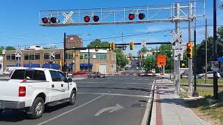 Marshall Street level crossing upgrade Norristown PA [upl. by Jackelyn52]