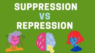 Repression vs Suppression – What is the Difference [upl. by Papageno]