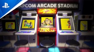 Capcom Arcade Stadium  Launch Trailer  PS4 [upl. by Wardlaw859]