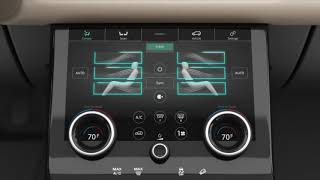 Climate Control System  Range Rover Velar  How To  Land Rover USA [upl. by Honig]