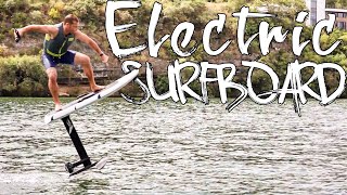 Lift eFoil Review  Electric Flying Surfboard [upl. by Tinya83]