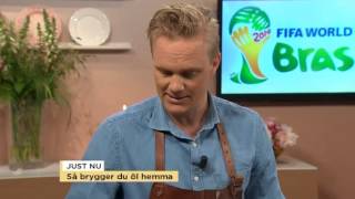 Så brygger du öl hemma  Nyhetsmorgon TV4 [upl. by Onida697]