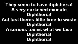 Diphtheria adapted from quotDisturbiaquot by Rihanna with LYRICSavi [upl. by Asssilem]