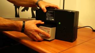 How to Change a battery on a PowerShield SafeGuard UPS [upl. by Maffa]