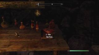 Skyrim  Transmute Mineral Ore  Spell Tome Location [upl. by Alesig958]