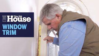 How to Reproduce Historic Window Trim  This Old House [upl. by Kcirdnek770]