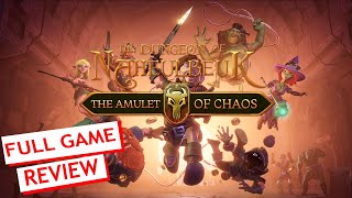 The Dungeon of Naheulbeuk The Amulet of Chaos  FULL REVIEW [upl. by Shir]