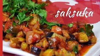 Turkish SAKSUKA Fried Eggplants in TomatoGarlic Sauce [upl. by Sirroned]