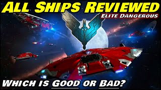 🛸 Elite Dangerous Odyssey All Ships Reviewed  The Ultimate Elite Dangerous Ship Review Guide [upl. by Ecnerewal]