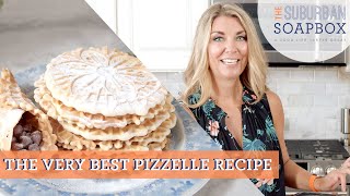 The Very Best Pizzelle Cookie Recipe [upl. by Amand]