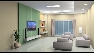 Interior design tutorial using Google Sketchup [upl. by Inhoj]