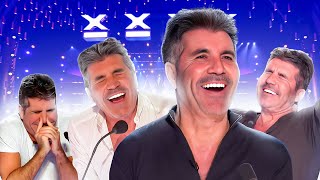 When Simon Cowell LAUGHS Out Loud Top 10 FUNNIEST Comedians Ever 😂 [upl. by Goth]