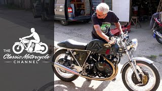 GodetEgliVincent Motorcycle  Full Overview And Ride [upl. by Aetnuahs]