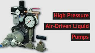 High Pressure AirDriven Liquid Pumps [upl. by Wilona]