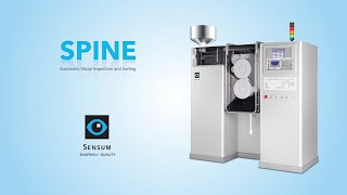 Sensum  SPINE  Automatic Visual Inspection Machine [upl. by Darnok]