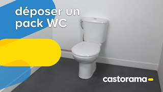 Comment démonter un WC  Castorama [upl. by Westley]