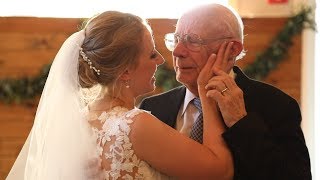 Bride Shares Emotional Wedding Dance with Her Grandfather [upl. by Else]