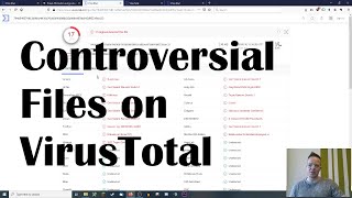 Most controversial files on VirusTotal [upl. by Nelleyram383]