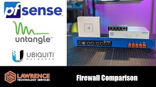 Firewall Comparison Ubiquiti EdgeRouter  Ubiquiti UniFi USG  Untangle  pfsense [upl. by Ulick]