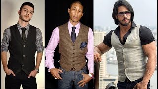 Awesome Men’s Outfits With Waistcoats [upl. by Ecila678]