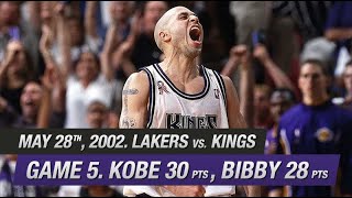 Sacramento Kings vs LA Lakers Game 5 Full Highlights  West Finals 2002 HD [upl. by Vidovic]