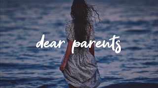 Tate McRae  dear parents Lyrics [upl. by Sollars789]