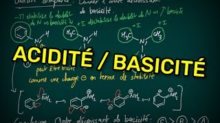 I4 ACIDITÉ et BASICITÉ relative [upl. by Kcirdot]