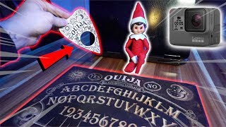 DEMON SEEN We Pointed the CAMERA through the Planchette EYE at the Elf on the Shelf OMFG [upl. by Toshiko]