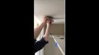 How To Install A Junction Box For A Light Fixture [upl. by Hamirak]