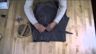 how to repalce a waistcoat Buckle [upl. by Elttil]