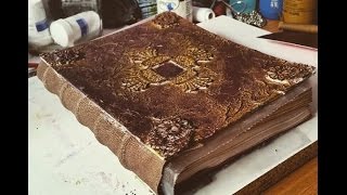 How To Make Book Step By Step  Vintage Journal DIY [upl. by Alburga413]