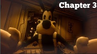 BENDY AND THE INK MACHINE CHAPTER 3 GAMEPLAY WALKTHROUGH [upl. by Ocinom]