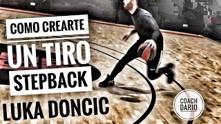 Como hacer un STEP BACK Luka Doncic  Coach Dario  Basketballfundamentals [upl. by Selena708]