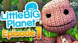 10 YEARS  LittleBigPlanet Gameplay Walkthrough  Episode 1  The Gardens Story Mode [upl. by Gypsy846]