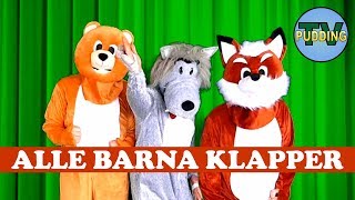 Alle barna klapper  Barnesanger med bevegelser [upl. by Atiekram]