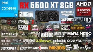 RX 5500 XT 8GB Test in 50 Games in 2022 [upl. by Paehpos853]