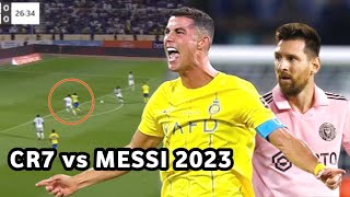 CR7 vs Messi Al Nassr vs Inter Miami 66 [upl. by Lindell998]